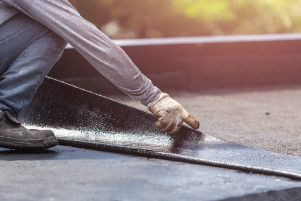 Professional Exterior Waterproofing technician working in Havertown, PA